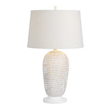 Verity White Table Lamp (Set of 2) by Crestview at Eve Furniture