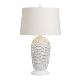 Verity White Table Lamp (Set of 2) by Crestview at Eve Furniture