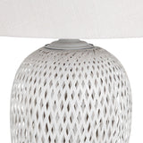 Verity White Table Lamp (Set of 2) by Crestview at Eve Furniture