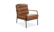 Verlaine Armchair Chestnut Brown by Moe's Home at Eve Furniture