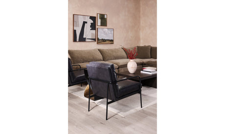 Verlaine Chair Raven Black by Moe's Home at Eve Furniture