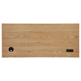 Vermes Light Ash 55-inch 3-drawer Writing Desk with Power Outlet by Coaster at Eve Furniture