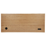 Vermes Light Ash 66-inch 7-drawer Computer Desk with Power Outlet by Coaster at Eve Furniture