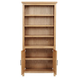 Vermes Light Ash 72-inch 2-door Home Office Cabinet Bookcase by Coaster at Eve Furniture
