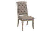 Vermillion Gray Cashmere Extendable Dining Set by Homelegance at Eve Furniture