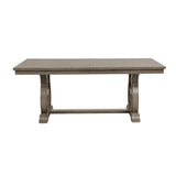 Vermillion Gray Cashmere Extendable Dining Table by Homelegance at Eve Furniture