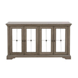 Vermillion Gray Cashmere Server by Homelegance at Eve Furniture