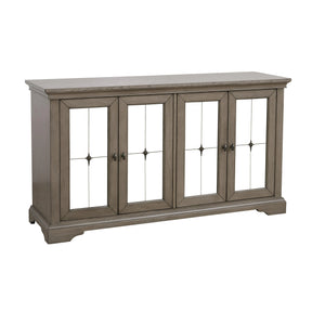 Vermillion Gray Cashmere Server by Homelegance at Eve Furniture