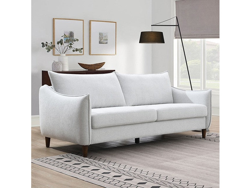 Vermon Light Gray Sofa & Loveseat by Furniture of America at Eve Furniture