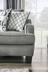 Verne Bluish Gray Sofa & Loveseat by Furniture of America at Eve Furniture