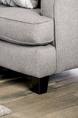 Verne Bluish Gray Sofa & Loveseat by Furniture of America at Eve Furniture