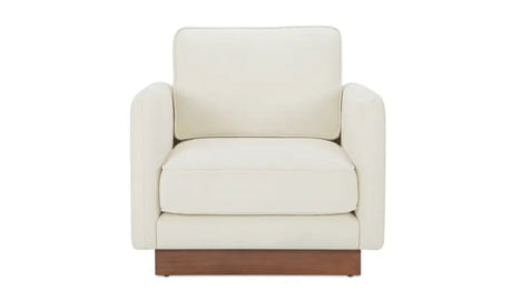 Vernon Accent Chair White by Moe's Home at Eve Furniture