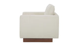 Vernon Accent Chair White by Moe's Home at Eve Furniture
