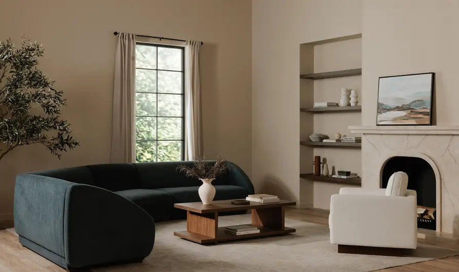 Vernon Accent Chair White by Moe's Home at Eve Furniture