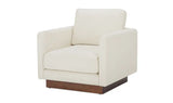 Vernon Accent Chair White by Moe's Home at Eve Furniture