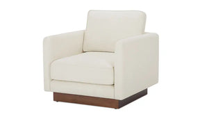 Vernon Accent Chair White by Moe's Home at Eve Furniture