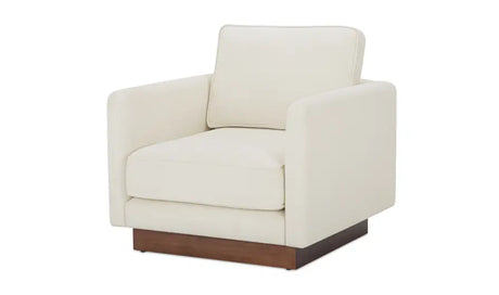 Vernon Accent Chair White by Moe's Home at Eve Furniture