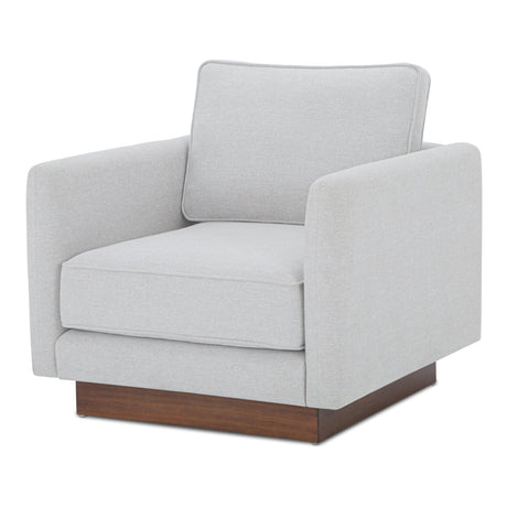 Vernon Grey Accent Chair by MOES at Eve Furniture