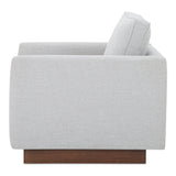 Vernon Grey Accent Chair by MOES at Eve Furniture