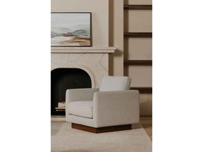 Vernon Grey Accent Chair by Moe's Home at Eve Furniture