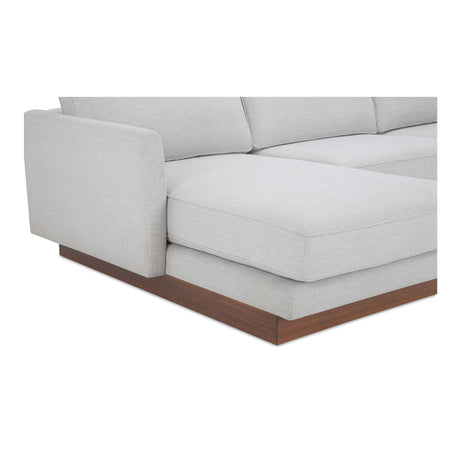 Vernon Grey Left Sectional by MOES at Eve Furniture