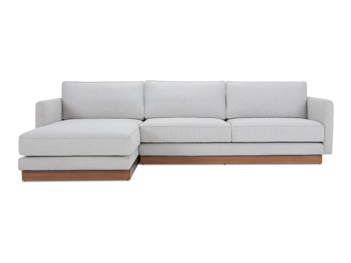 Vernon Grey Left Sectional by MOES at Eve Furniture