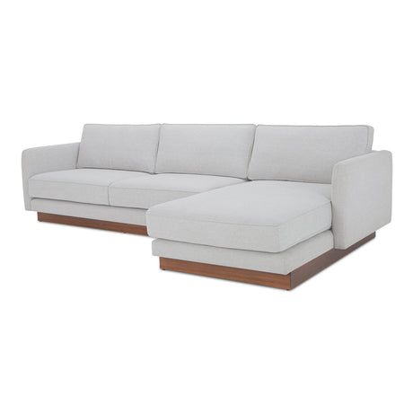 Vernon Grey Right Sectional by MOES at Eve Furniture