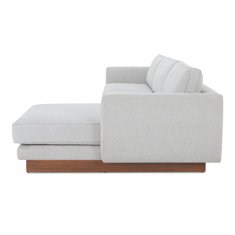 Vernon Grey Right Sectional by MOES at Eve Furniture