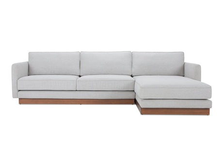 Vernon Grey Right Sectional by MOES at Eve Furniture
