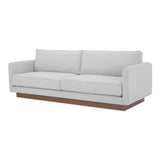 Vernon Grey Sofa by Moe's Home at Eve Furniture