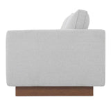 Vernon Grey Sofa by Moe's Home at Eve Furniture
