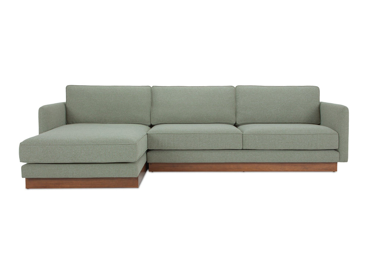 Vernon Sage Left Sectional by MOES at Eve Furniture
