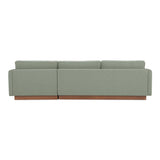 Vernon Sage Right Sectional by MOES at Eve Furniture