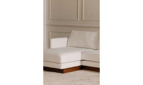 Vernon Sectional White by Moe's Home at Eve Furniture