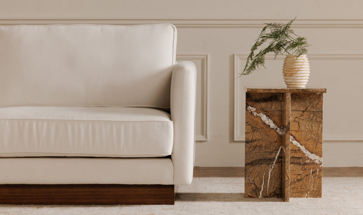Vernon Sectional White by Moe's Home at Eve Furniture