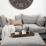 Vernon (Small) Brown Reclaimed Wood Tray by Mercana at Eve Furniture