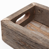 Vernon (Small) Brown Reclaimed Wood Tray by Mercana at Eve Furniture