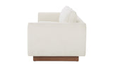 Vernon Sofa White by Moe's Home at Eve Furniture