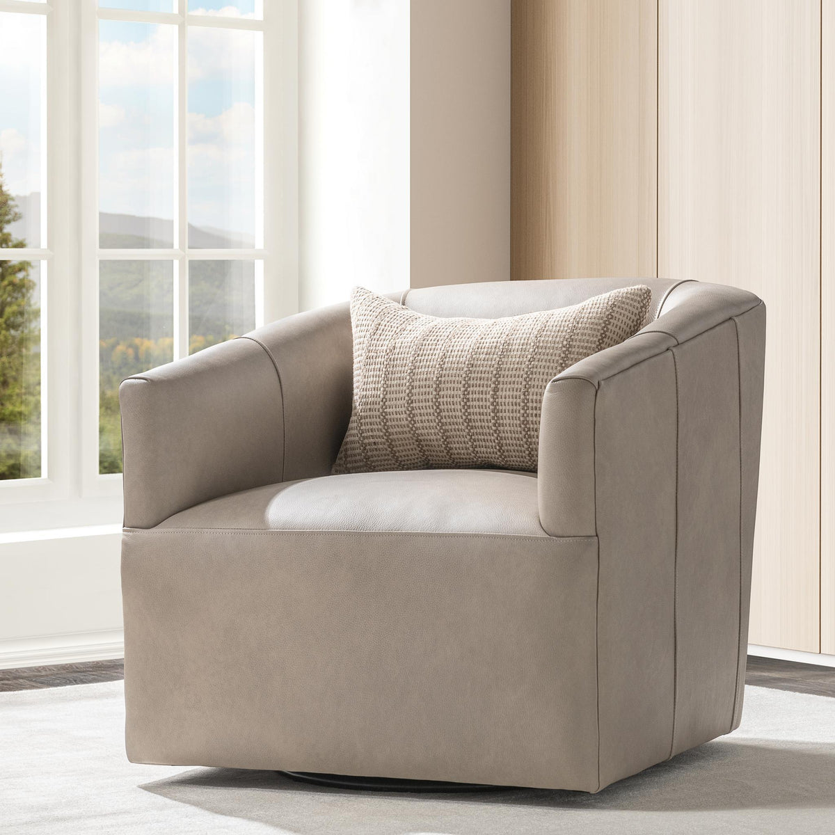 Vernon Swivel Chair by Classic Home at Eve Furniture