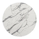 Vernon White Bar Table by Zuomod at Eve Furniture
