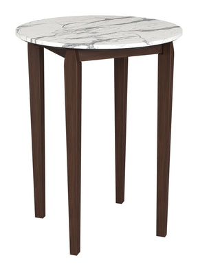 Vernon White Bar Table by Zuomod at Eve Furniture