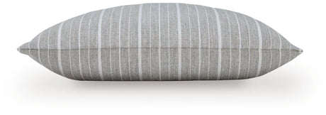 Vernthrone Gray/White Pillow, Set of 4 by Ashley at Eve Furniture