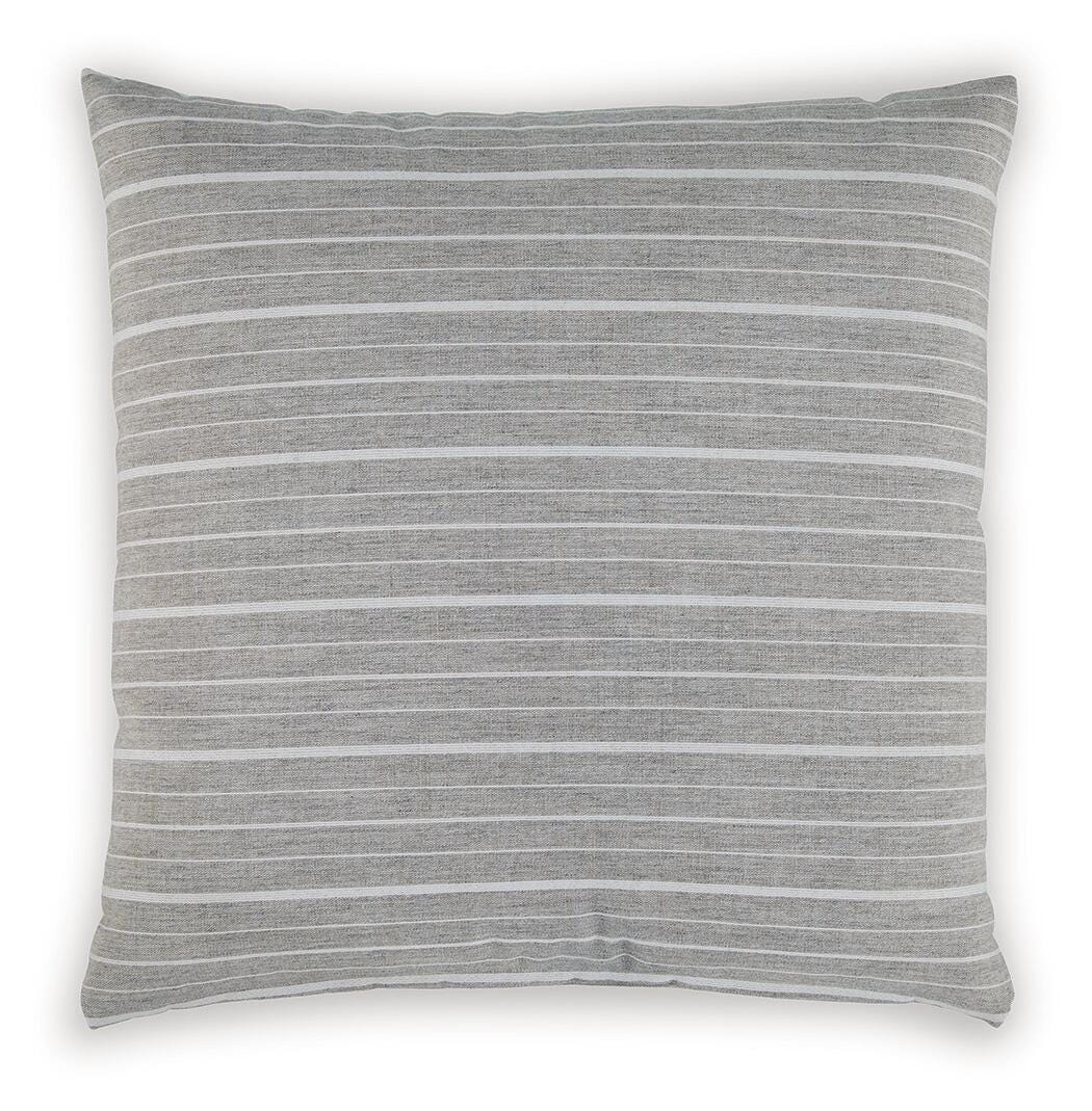 Vernthrone Gray/White Pillow, Set of 4 by Ashley at Eve Furniture