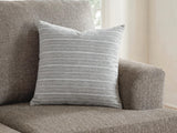 Vernthrone Taupe/White Pillow by Ashley at Eve Furniture