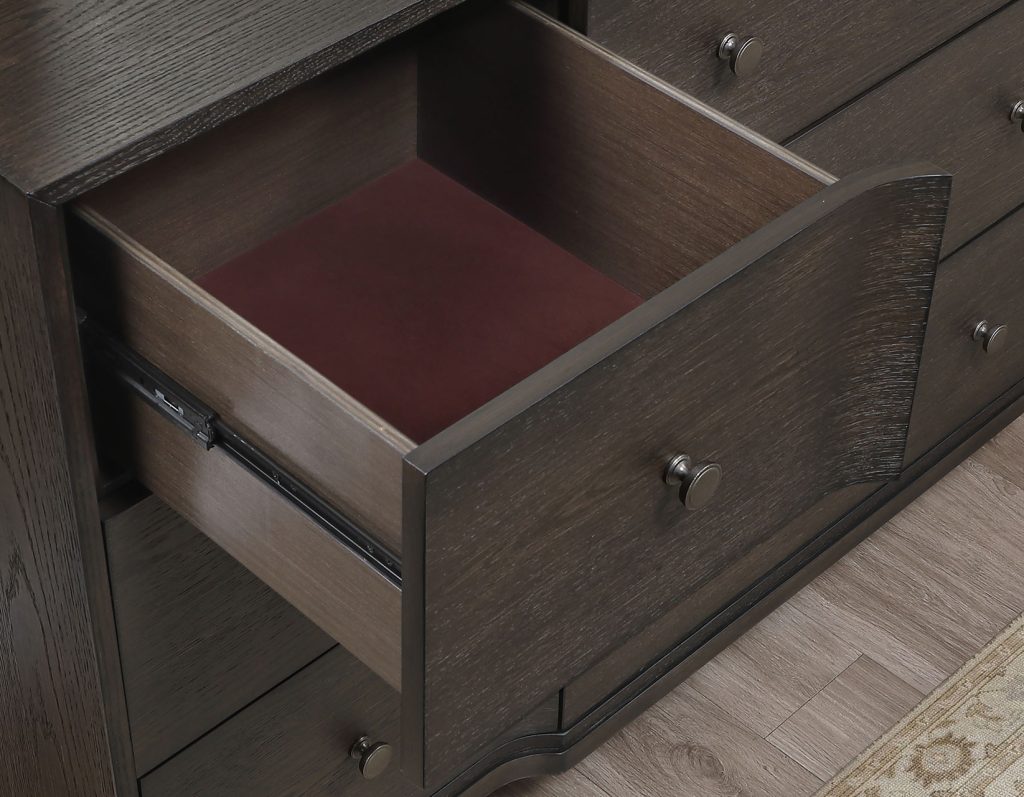 Verona Brown King 4-Piece Bedroom Set