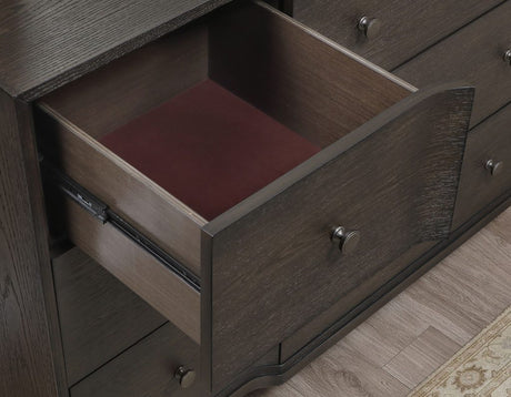 Verona Brown Queen 4-Piece Bedroom Set by Steve Silver at Eve Furniture