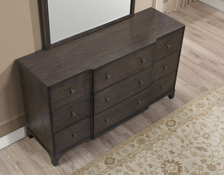 Verona Brown Queen 4-Piece Bedroom Set by Steve Silver at Eve Furniture
