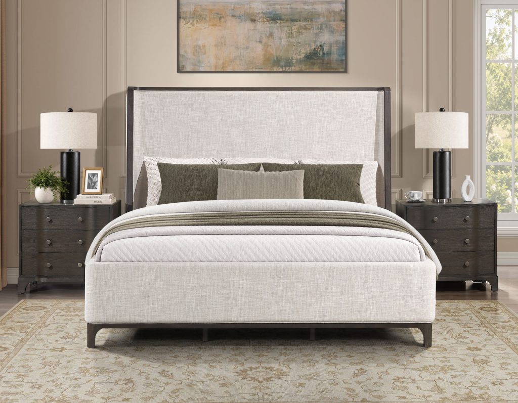 Verona Brown King 4-Piece Bedroom Set