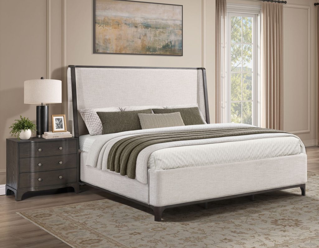 Verona Brown King 4-Piece Bedroom Set