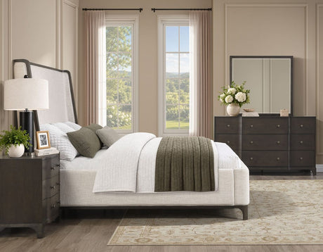Verona Brown Queen 4-Piece Bedroom Set by Steve Silver at Eve Furniture